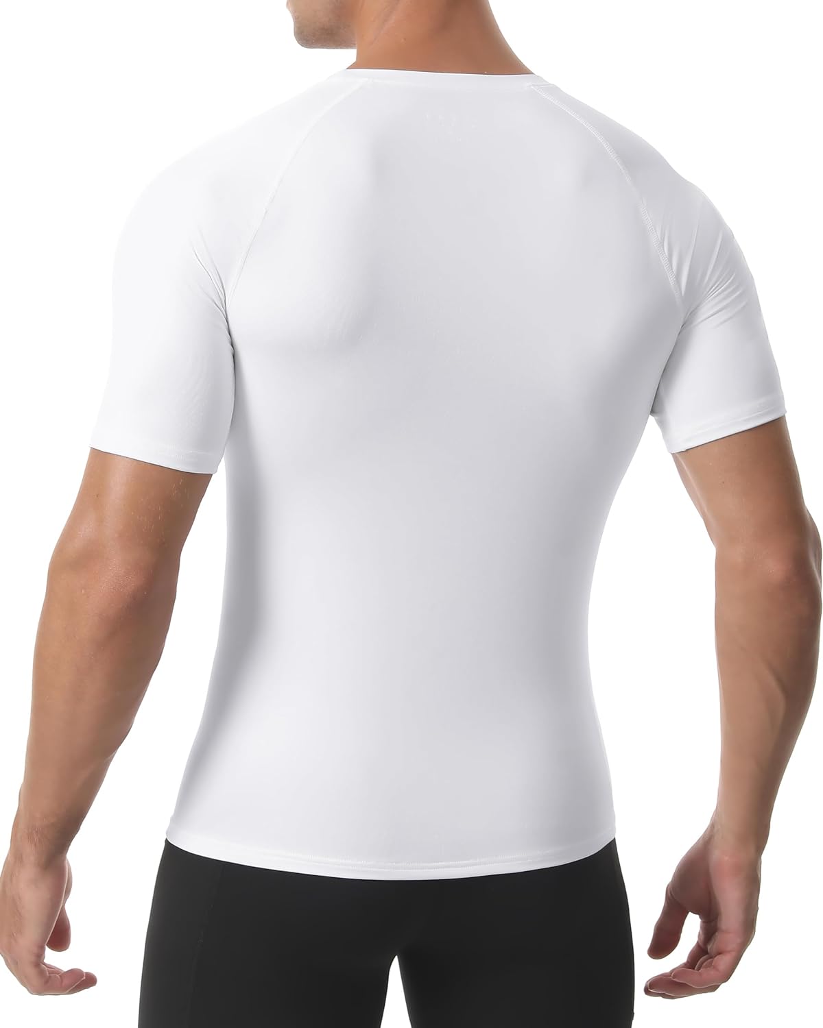 Thumbnail 2 de Roadbox Men’s Short Sleeve Compression Shirt (Cool Dry Base Layer) — Athletic Workout Undershirt