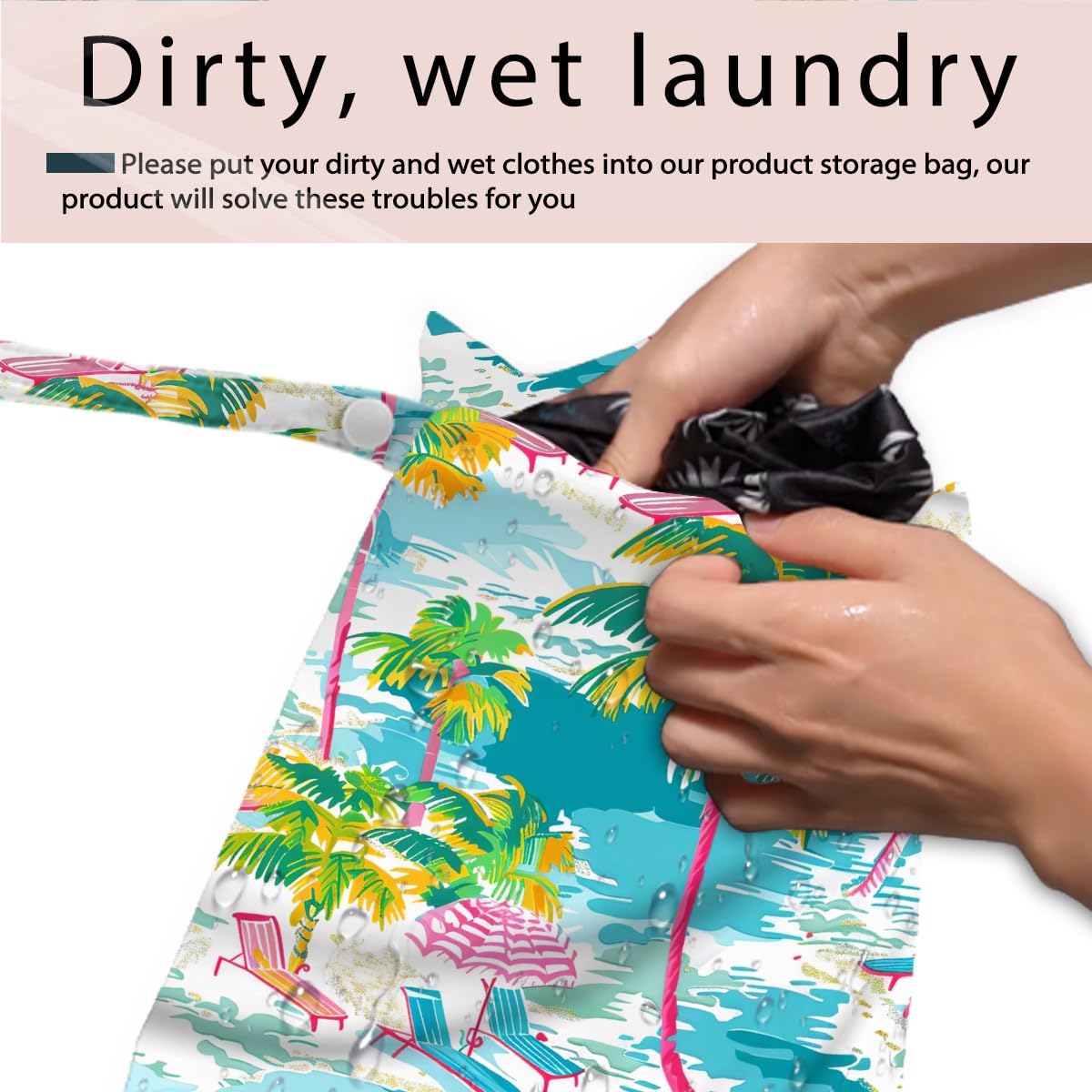 Detalle de zcyxuuw Wet Bag 10.2 × 12.6 Inches