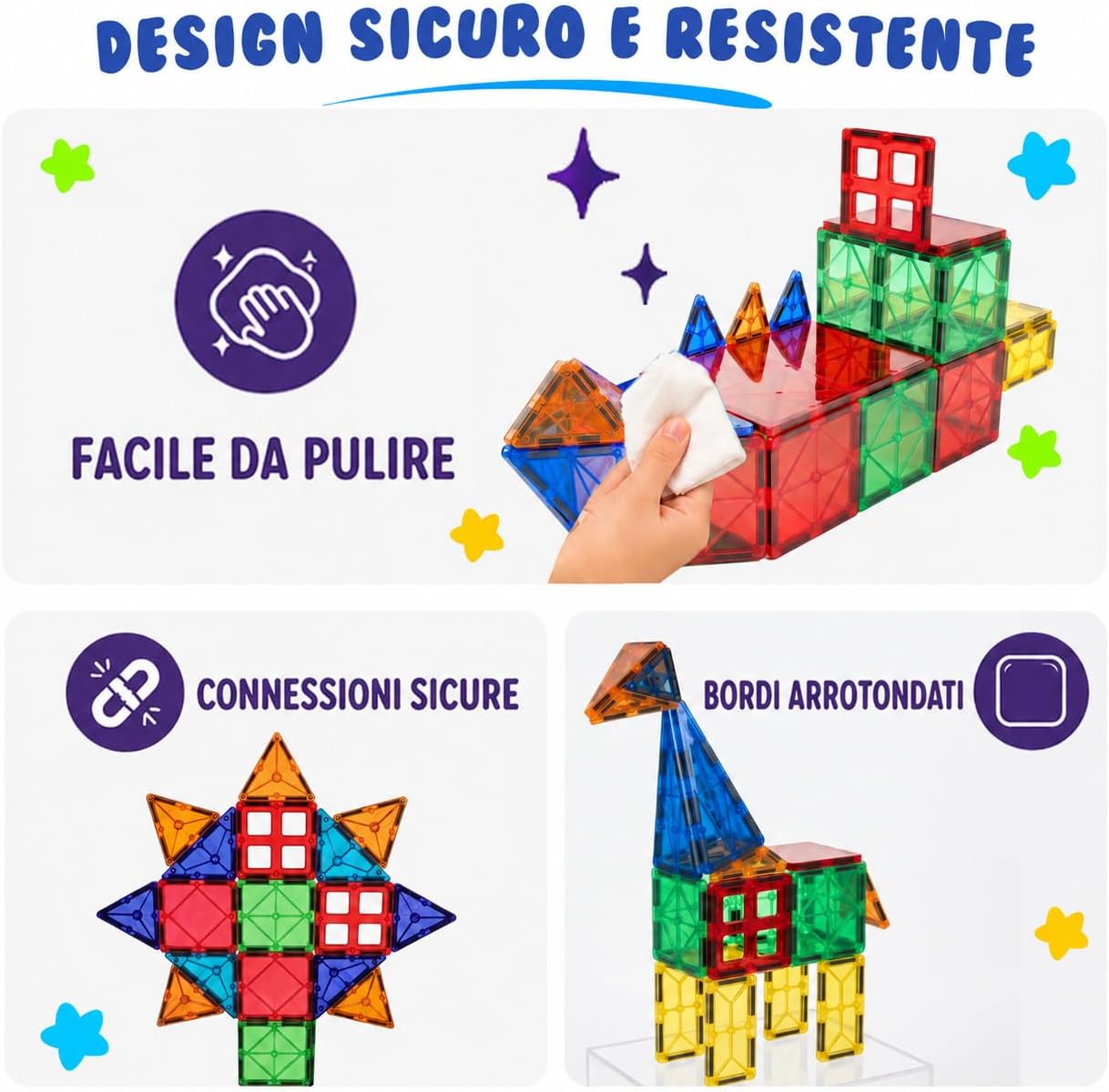 Detalle 2 de Desire Deluxe Set tessere magnetiche 47 pz