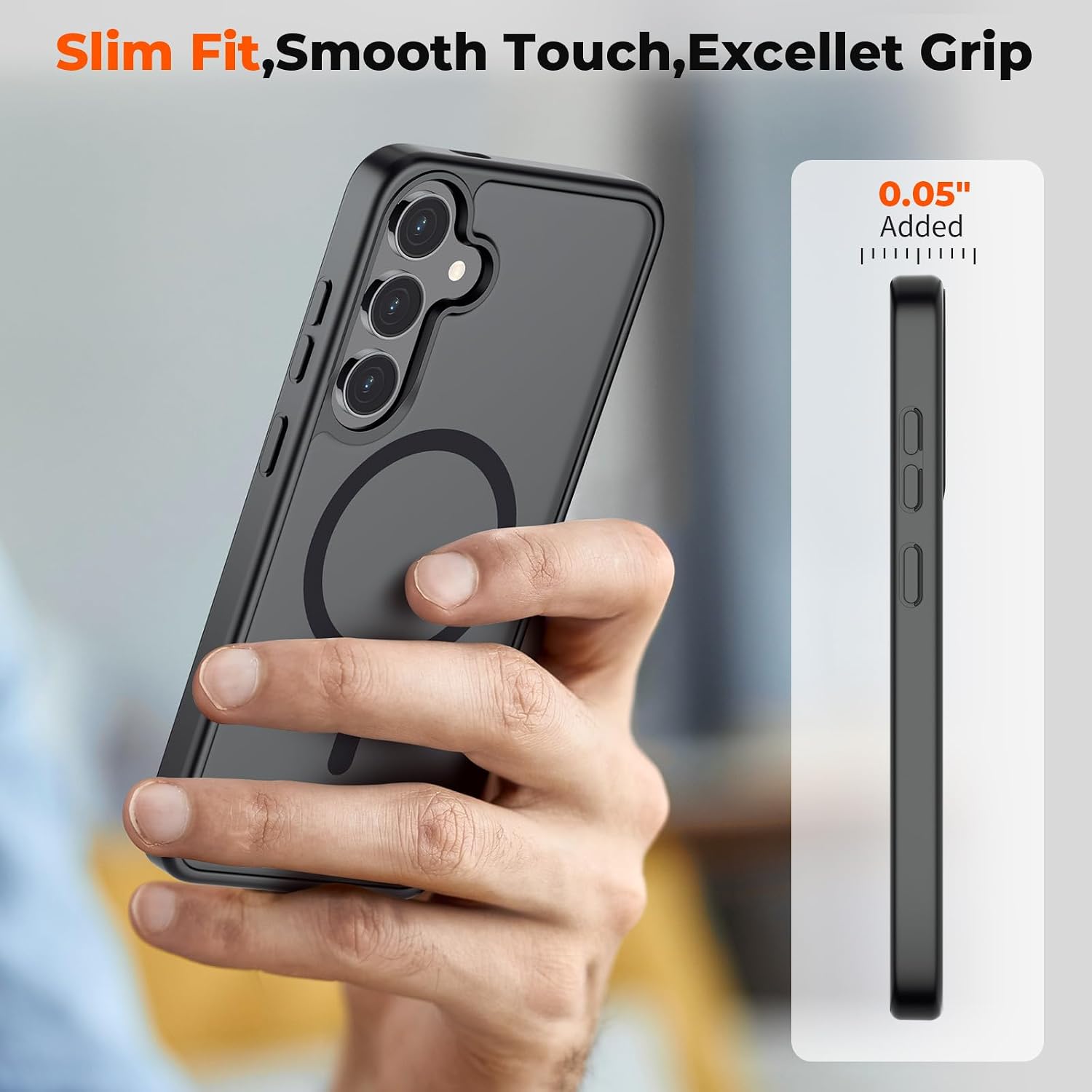 Thumbnail 6 de SUPFINE Magnetic Samsung Galaxy S24 Slim Case