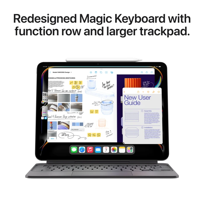 Detalle 2 de Apple iPad Pro (2024) 13 Zoll mit 2 TB, Wi‑Fi + 5G (Schwarz)