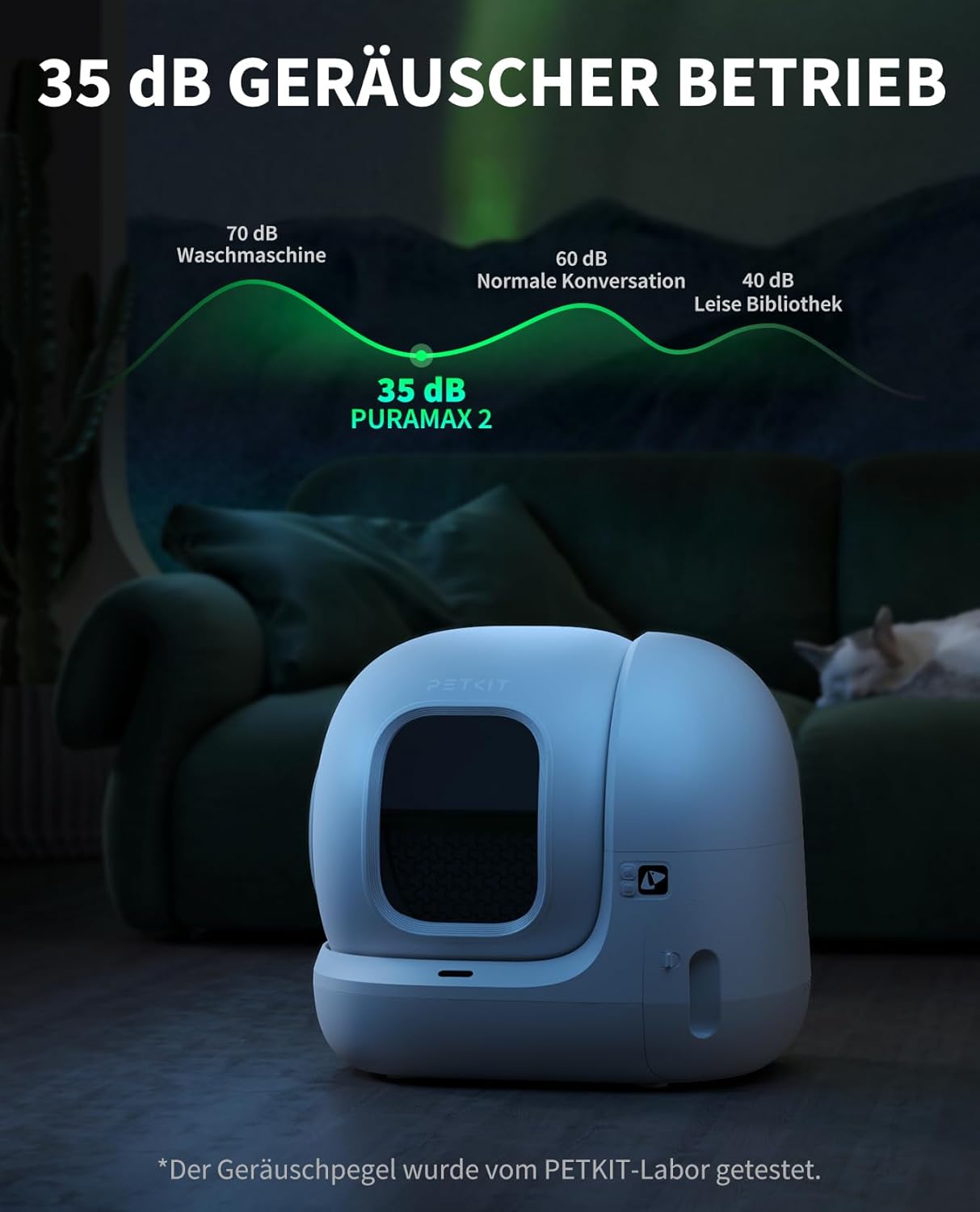 Thumbnail 4 de PETKIT Pura Max 2 Katzentoilette 76 L