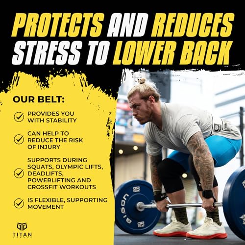 Thumbnail 4 de Titan Armour Premium Self-Locking Weightlifting Belt