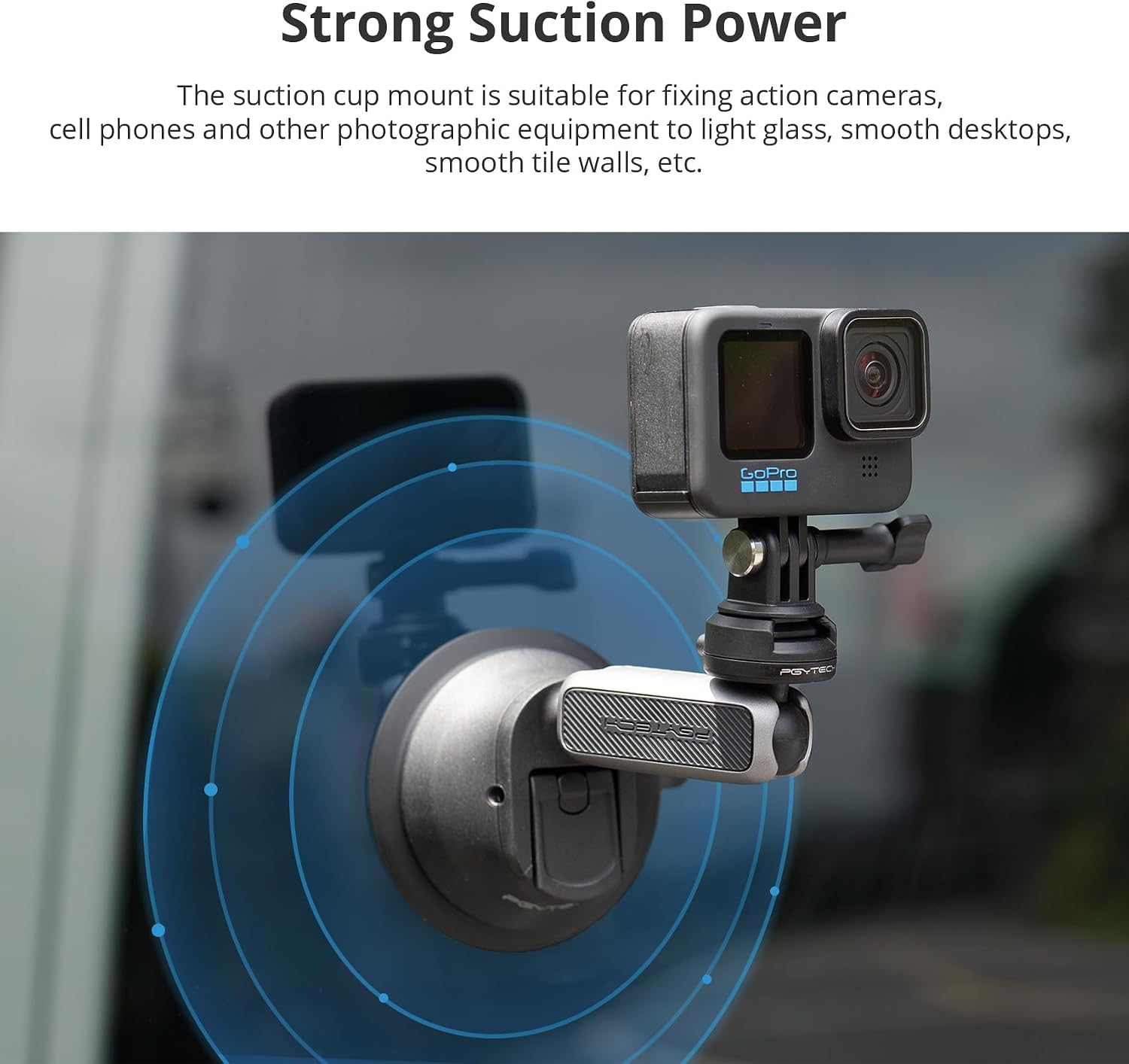 Thumbnail 6 de PGYTECH CapLock Support à ventouse 360°
