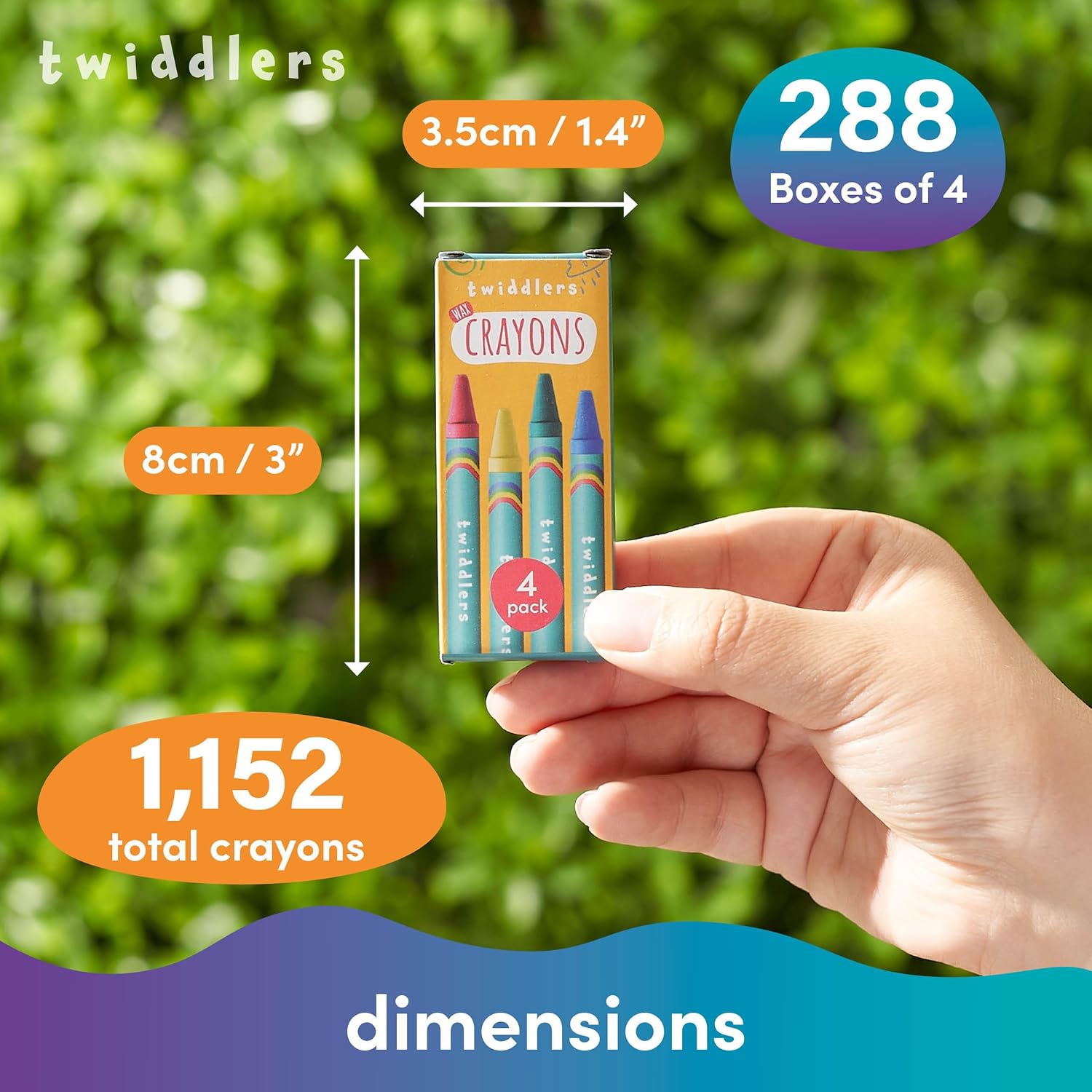 Thumbnail 2 de THE TWIDDLERS Pack 288 boîtes 1152 craies 🎨