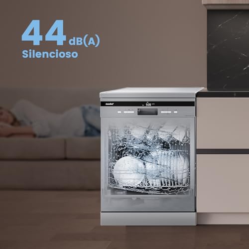 Detalle de COMFEE' FD1435E-X Lavavajillas 60 cm con Apertura Automática y 14 Servicios