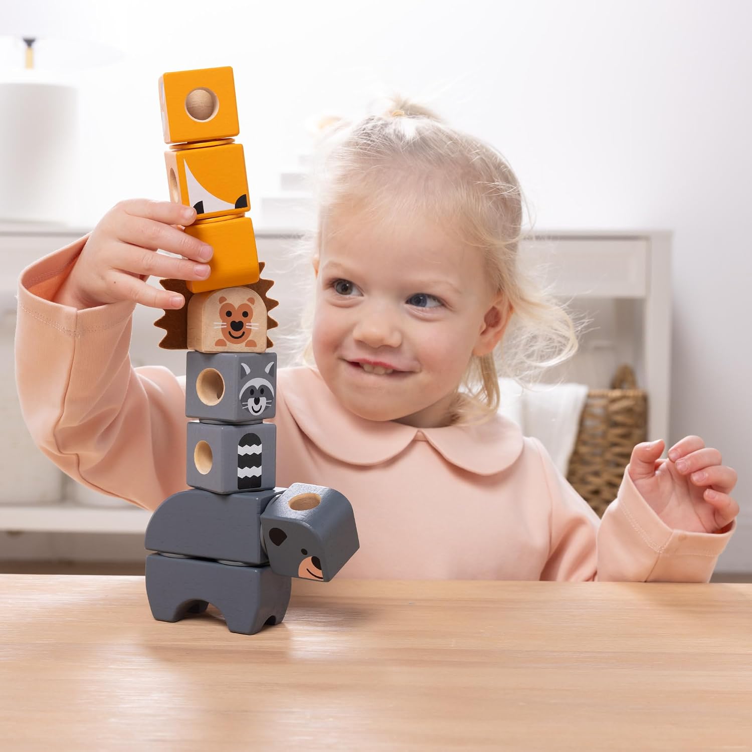 Detalle 2 de Melissa & Doug Blockables Wooden Blocks 2–7