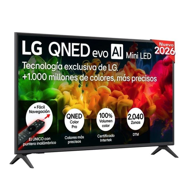 Detalle de LG QNED81B6C 43QNED81B6C, TV 43" 4K UltraHD con WebOS y HDR10