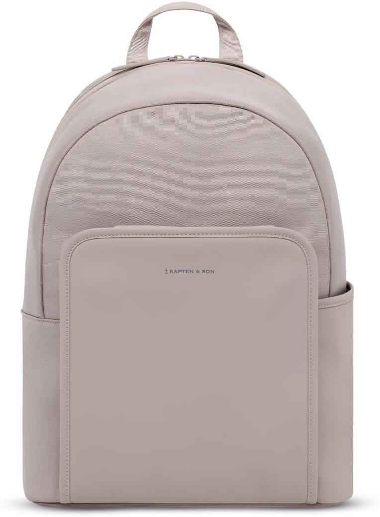 Detalle de Kapten & Son Aalborg New Muted Clay: Sac à dos 18 L, 15" PC, élégant et polyvalent