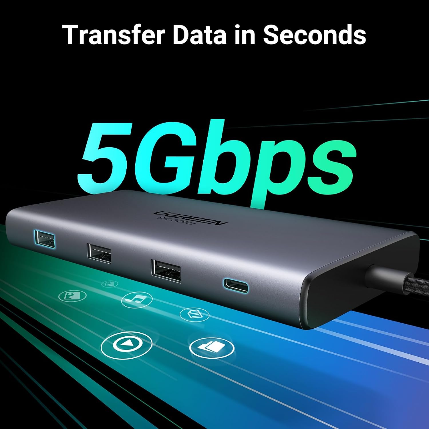 Thumbnail 5 de UGREEN Revodok Pro 210 10‑in‑1 USB‑C Docking Station