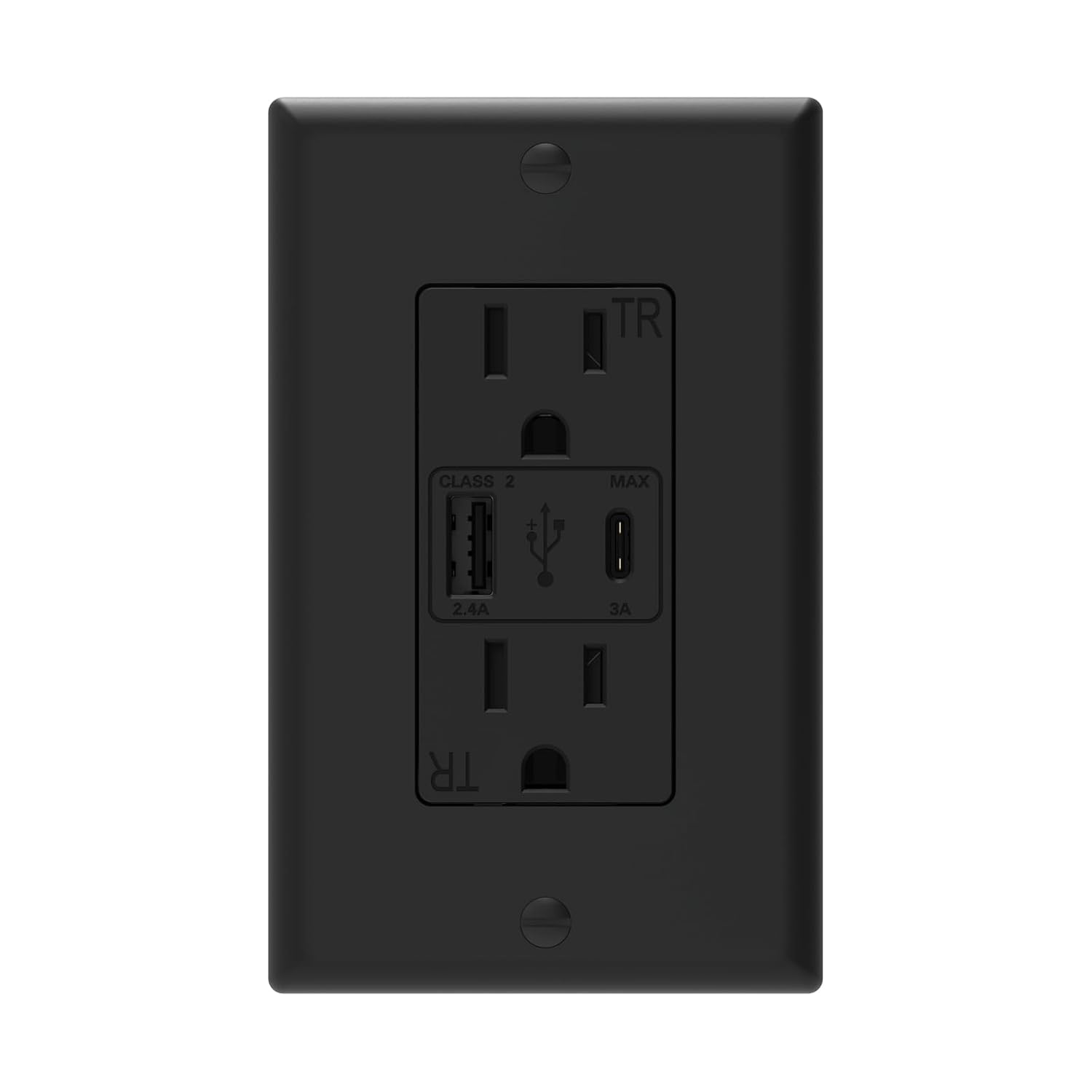 Detalle de ThunderWay USB Wall Outlet, 15 Amp