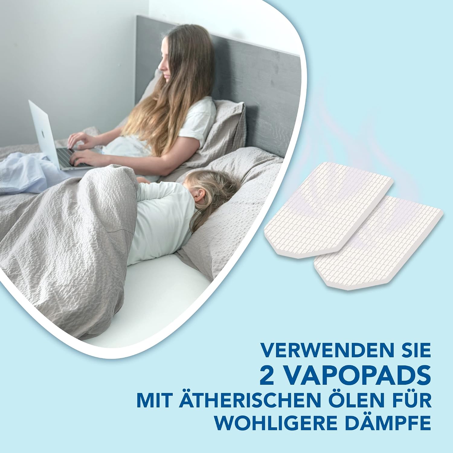 Detalle 2 de WICK Vapo Pads Rosmarin und Lavendel 7er-Pack