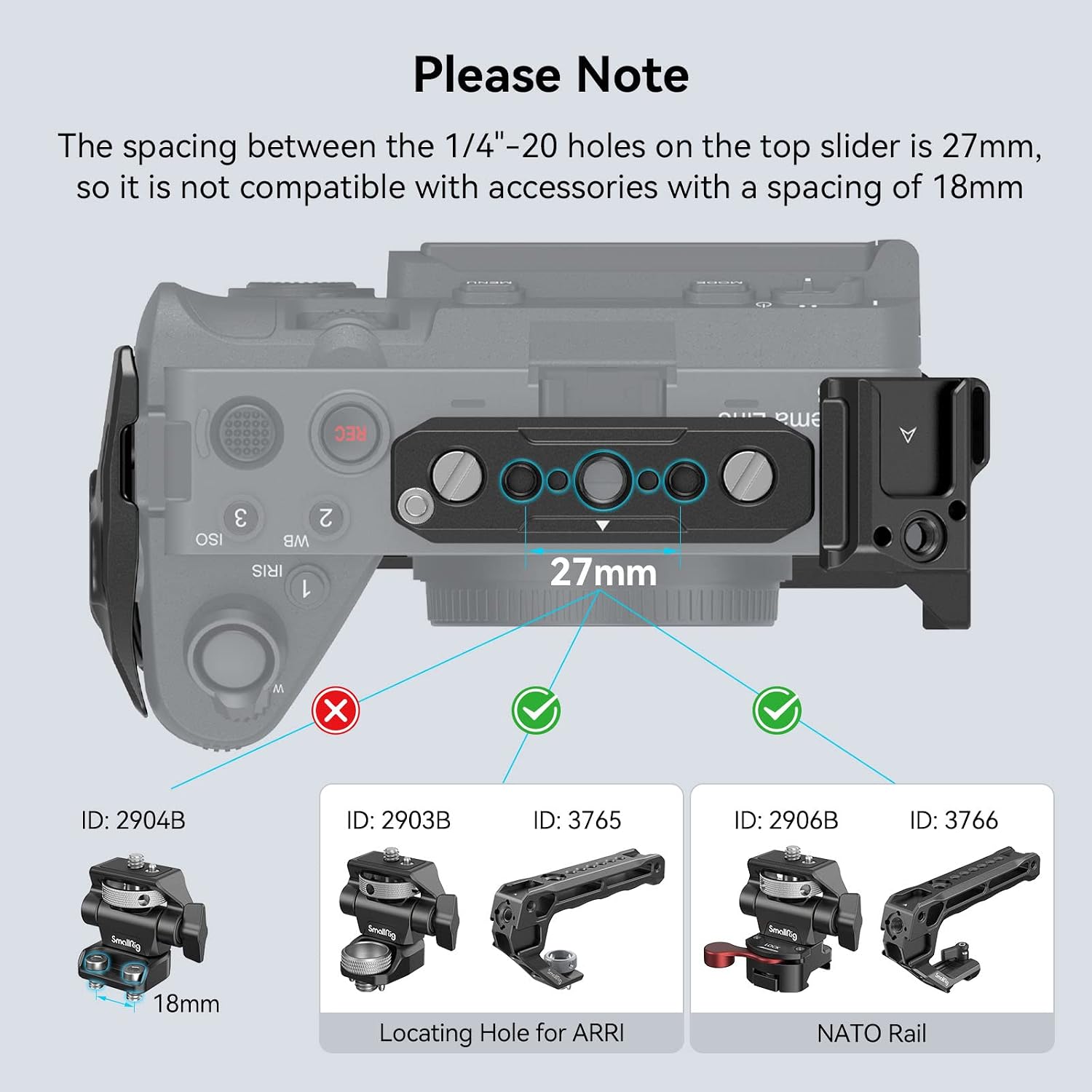 Thumbnail 6 de SMALLRIG Cage for Sony FX30 FX3 4183B