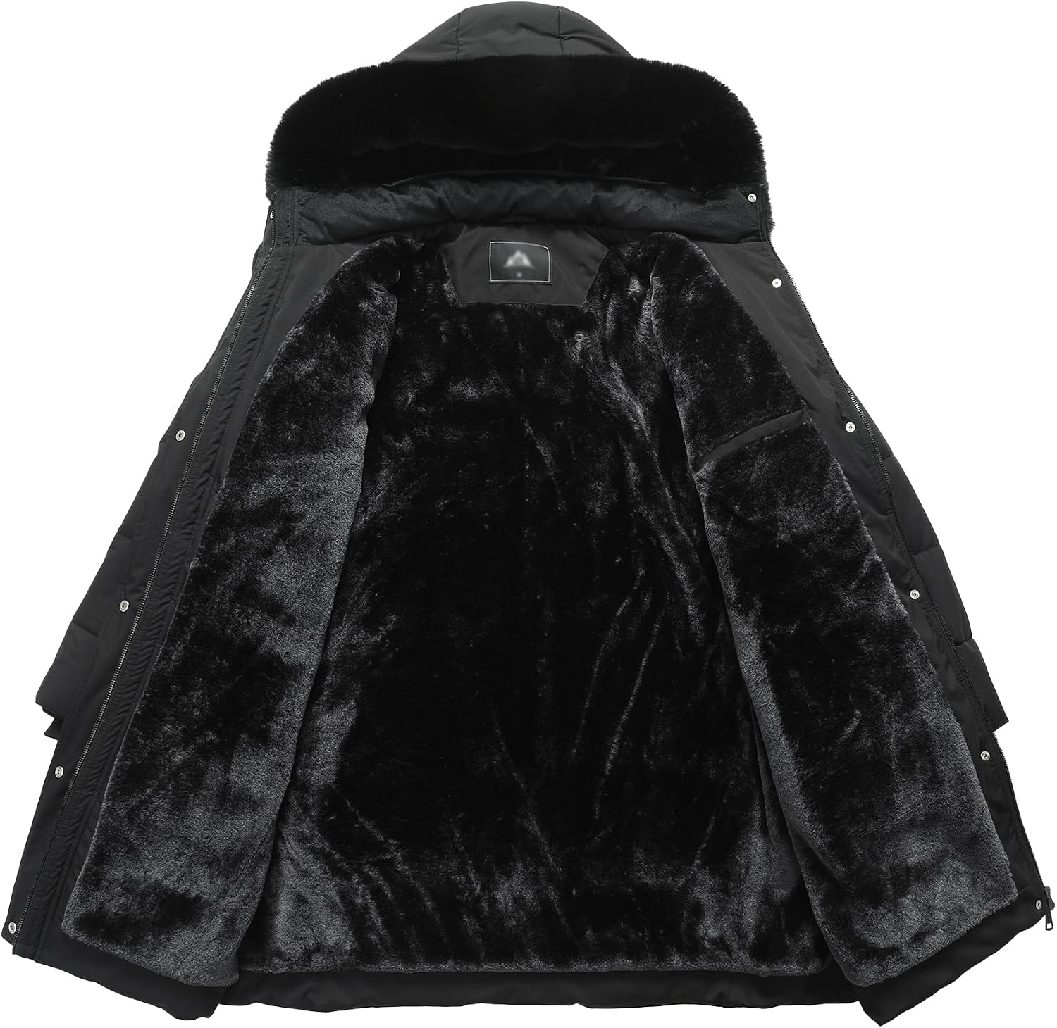 Detalle de Pefflarge Women's Plus Size Down Coat Waterproof Parka