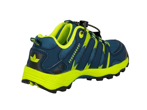 Detalle 2 de Lico Fremont Trekking-& Wanderhalbschuhe für Unisex | Petrol Lemon Blau, 28 EU