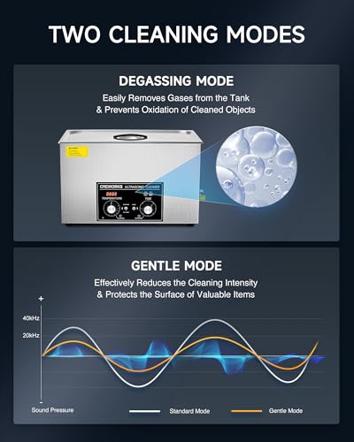 Thumbnail 5 de CREWORKS 30L Ultrasonic Cleaner with Heater and Timer (600W) – a practical UK review
