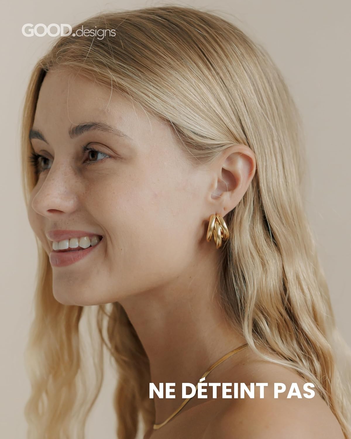 Detalle de Créoles Triple 20 mm pour femmes 💍
