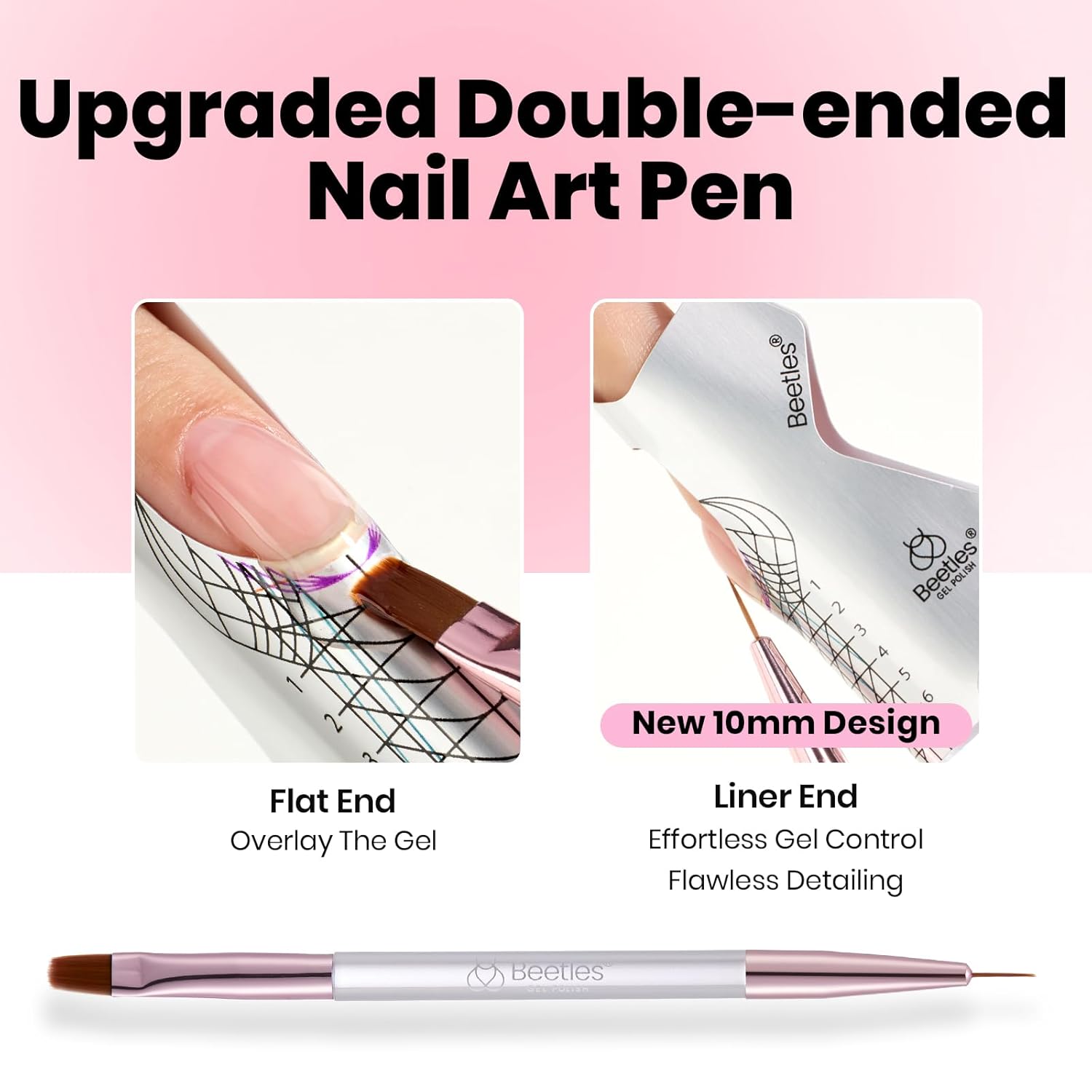 Thumbnail 3 de Beetles Builder Gel Nail Kit (Clear, Nude, Pink) — 9-in-1 hard gel for extensions & sculpting