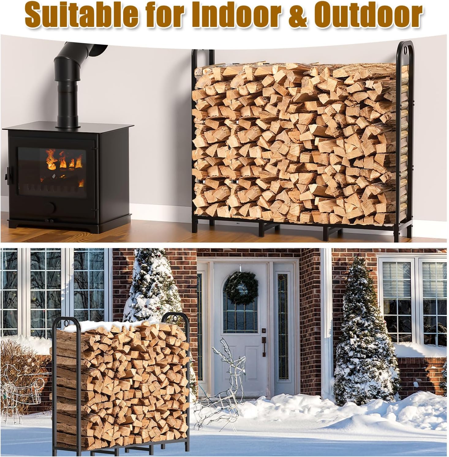 Detalle 2 de Gtongoko Firewood Rack 4FT
