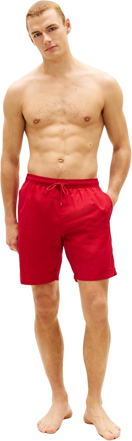 Detalle 2 de Tommy Hilfiger Long Drawstring IM & NA UM0U03309 costume da bagno da uomo con coulisse