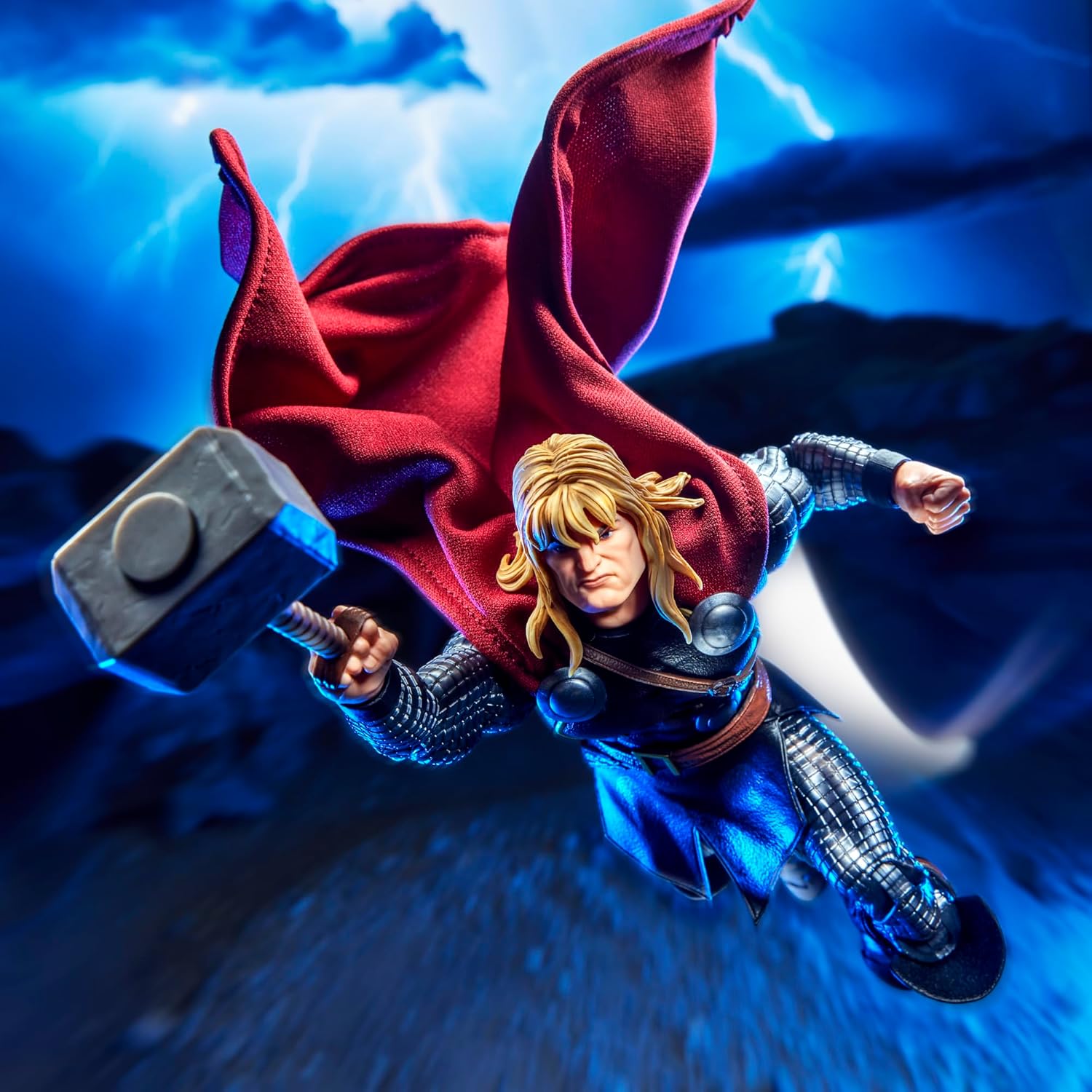 Detalle 2 de Marvel Legends Maximum G2067 Thor – figurka Deluxe 15 cm z 14 akcesoriami