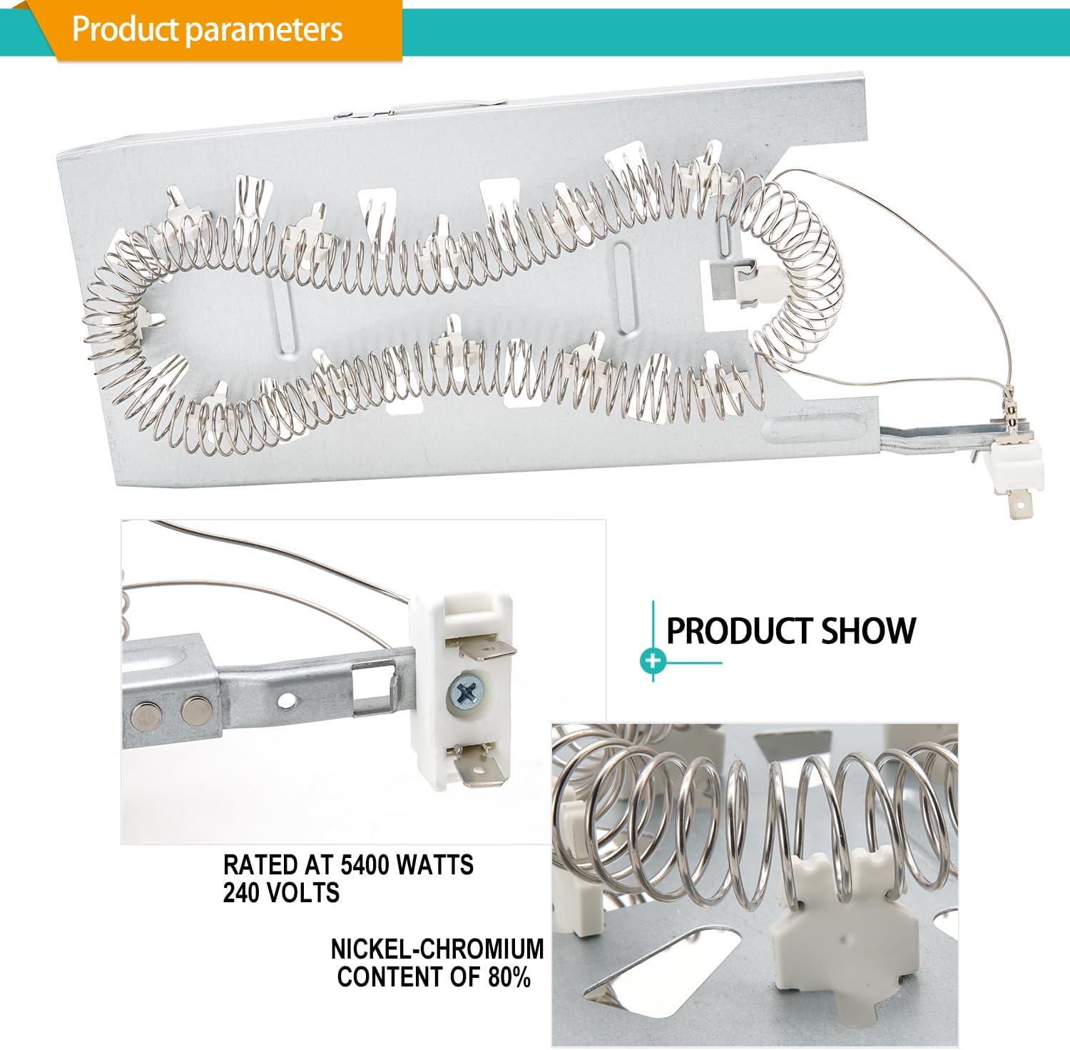 Thumbnail 2 de Dryer Heating Element Kit MED5630HC1