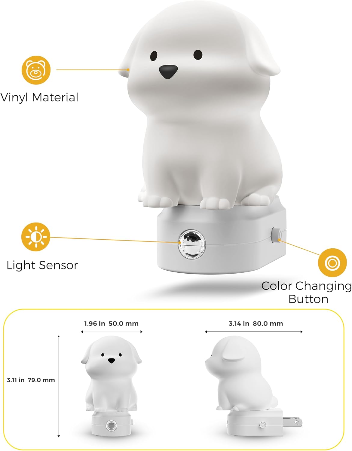 Thumbnail 6 de LOHAS Puppy Plug-In Night Light