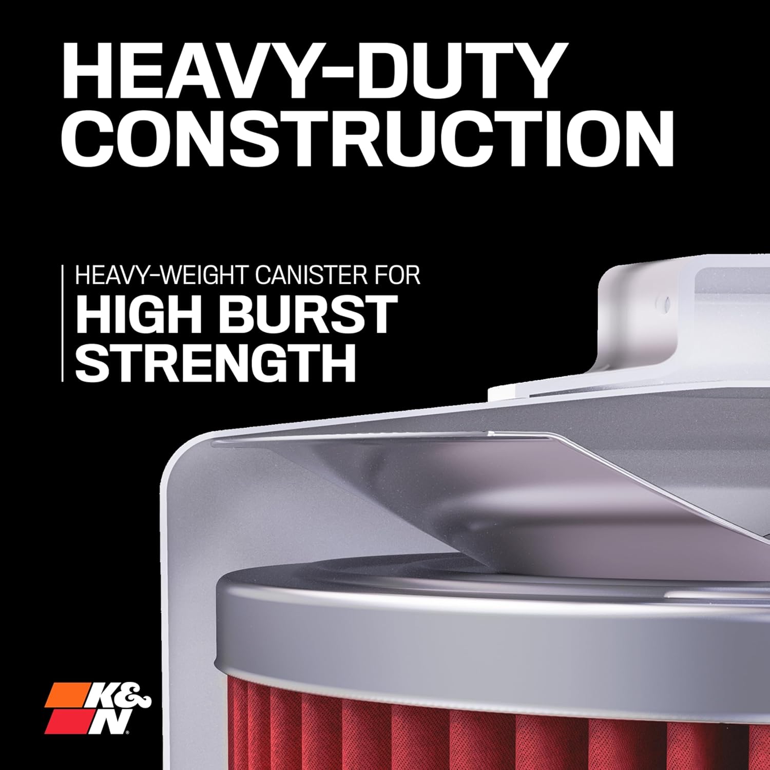 Thumbnail 3 de K&N Filtro olio per motociclette KN-204-1 (66x71mm): compatibile con oli sintetici e convenzionali