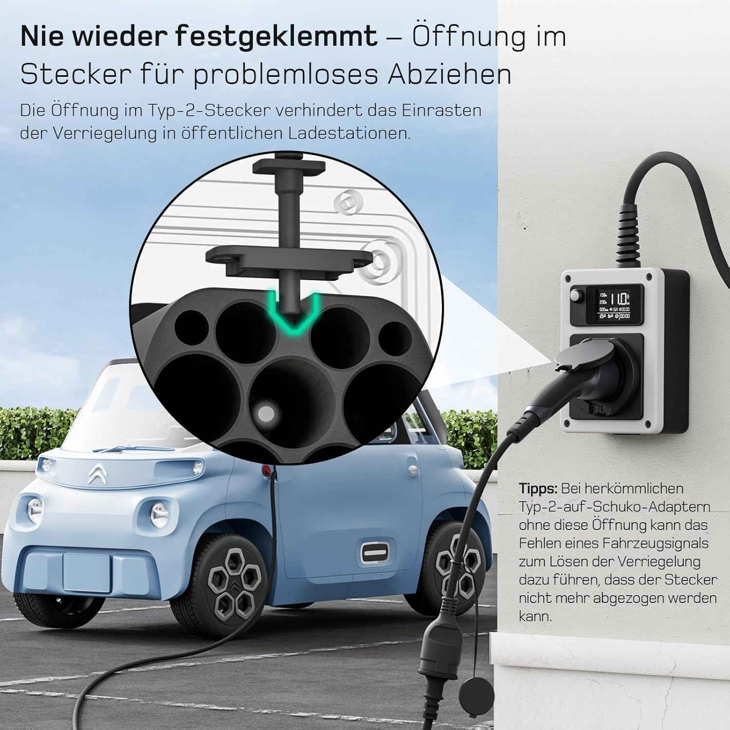 Thumbnail 3 de Typ 2 auf Schuko Adapter 3,6 kW