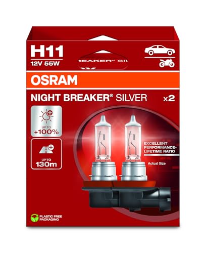 Thumbnail 1 de OSRAM NIGHT BREAKER SILVER H11, lámparas halógenas 2 unidades 📷