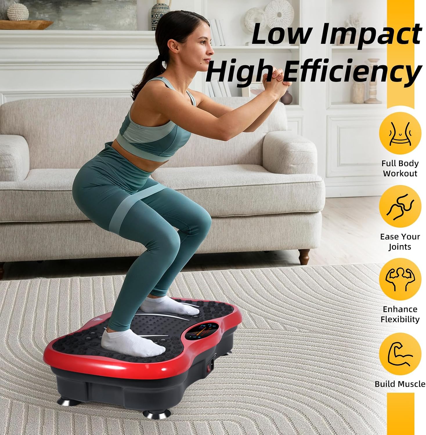 Detalle 2 de EVOLAND Vibration Plate Exercise Machine