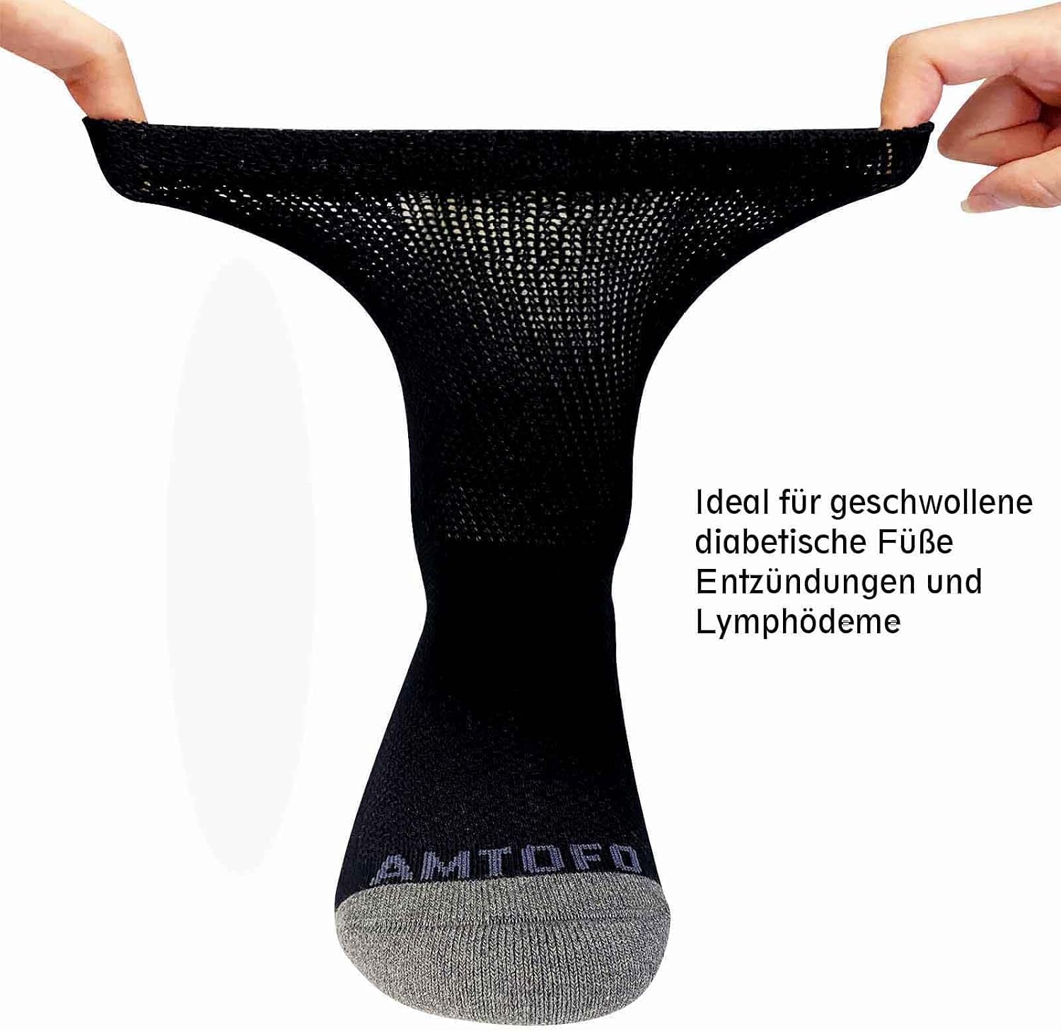 Thumbnail 5 de LOFIR Diabetiker Baumwolle Socken Herren 4 Paare
