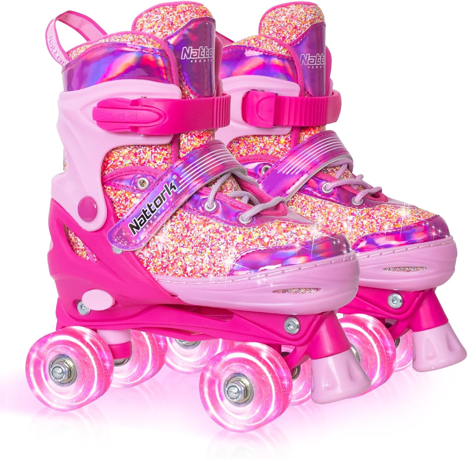 Thumbnail 6 de Nattork Kids Adjustable Roller Skates 4-size 🛼