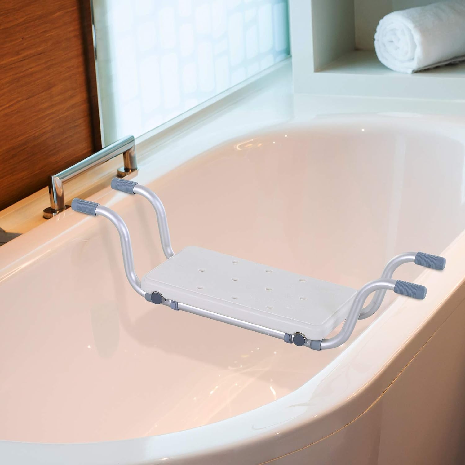 Detalle 2 de HOMCOM Siège de Bain Suspendu réglable