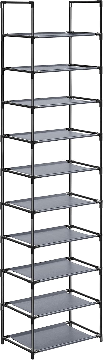 Detalle de SONGMICS LSH010G01 zapatero 10 baldas 28x45x173 cm