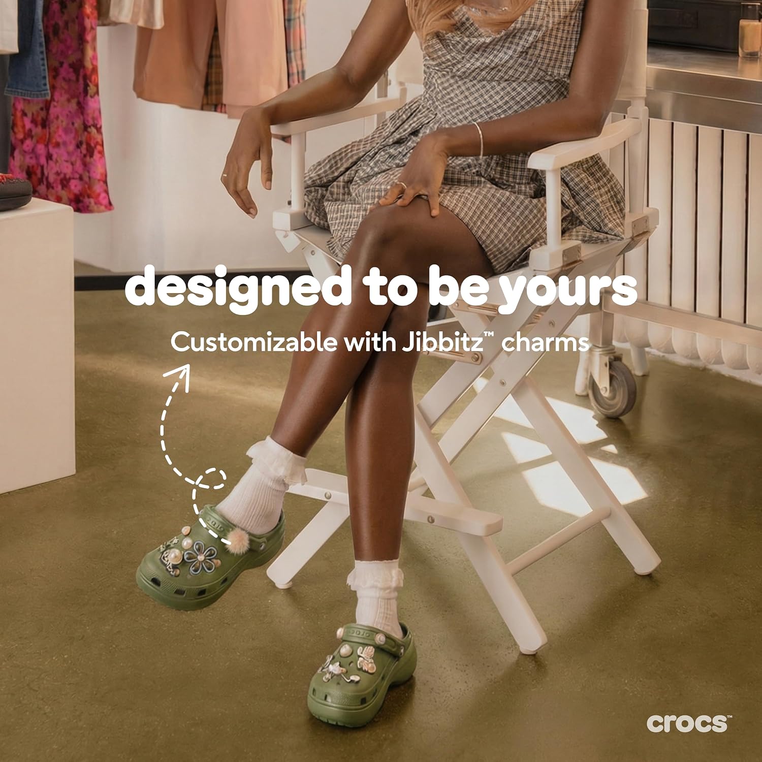 Thumbnail 2 de Crocs Unisex Classic Clogs - Army Green (UK 5 Men / 6 Women) by Crocs
