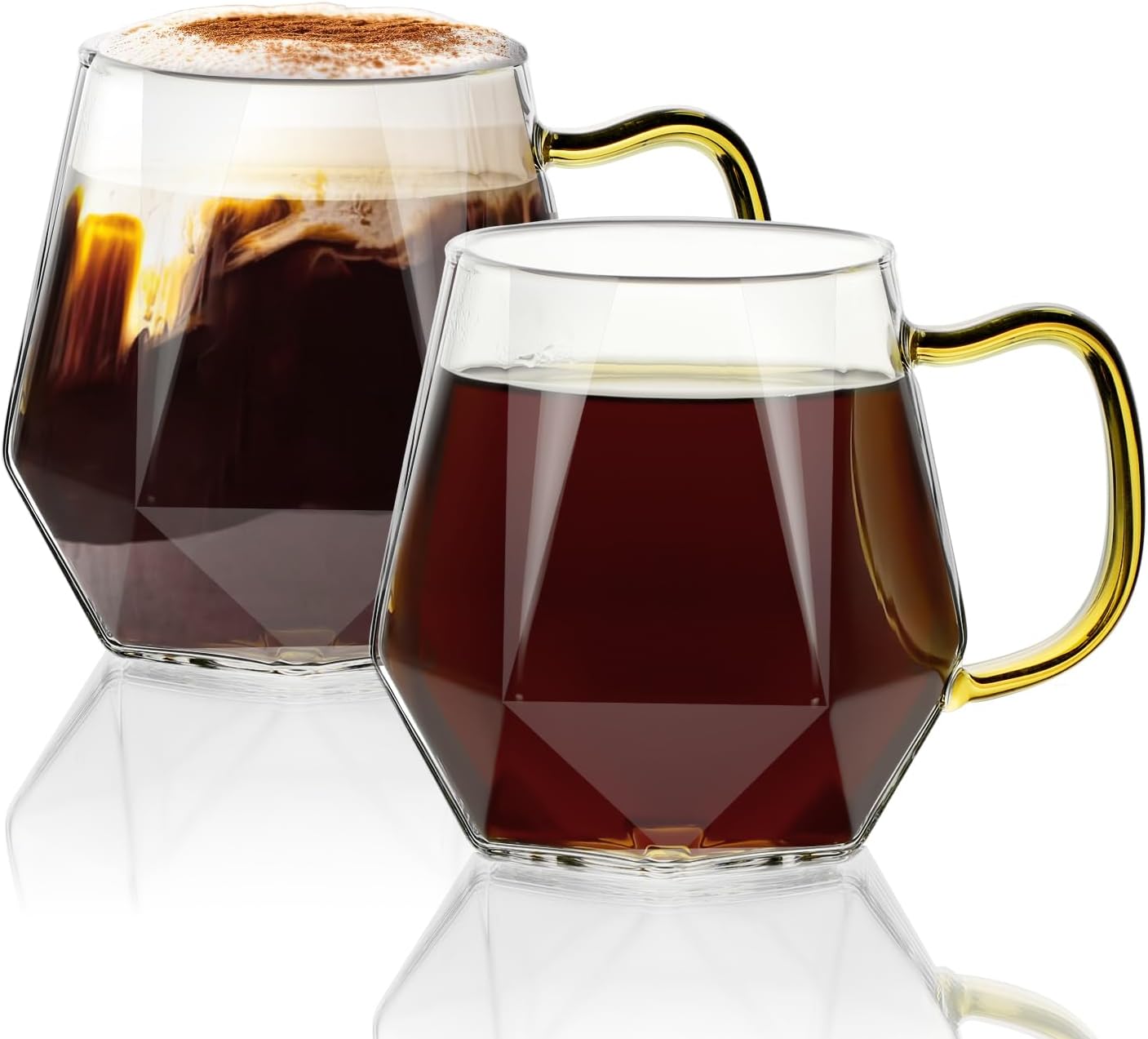 Thumbnail 3 de ANZHAN tasses à café en verre 300 ml