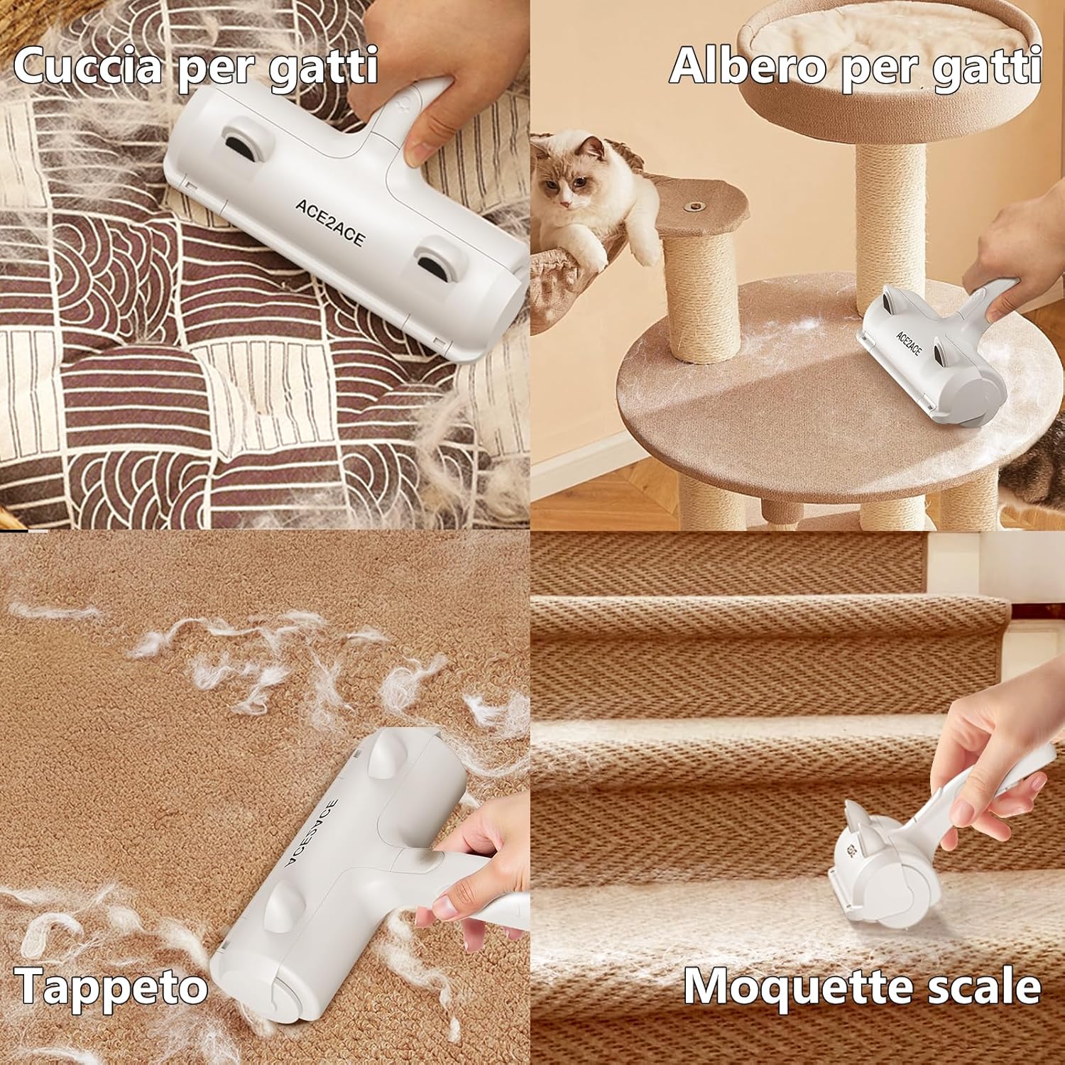 Thumbnail 5 de ACE2ACE Spazzola Togli Peli Animali
