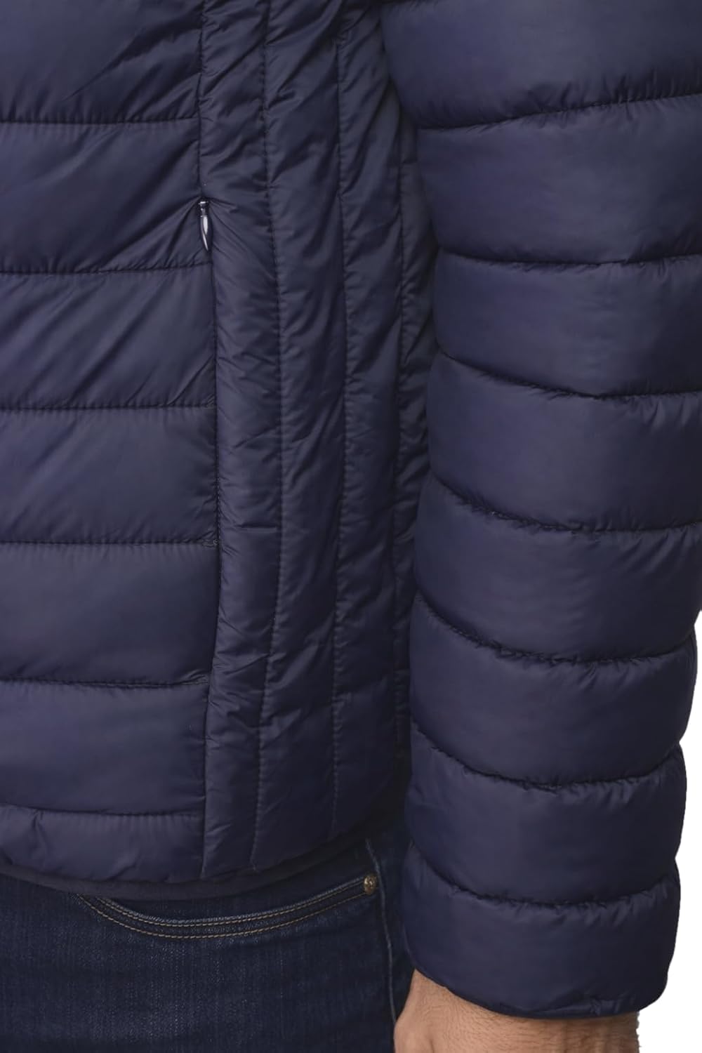 Thumbnail 4 de Xact Men’s Insulated Funnel Neck Quilted Puffer Jacket with Microfleece-Lined Collar