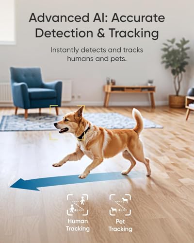 Detalle de eufy Security 4K Indoor Camera E30: No Subscription, Pet Camera Ready