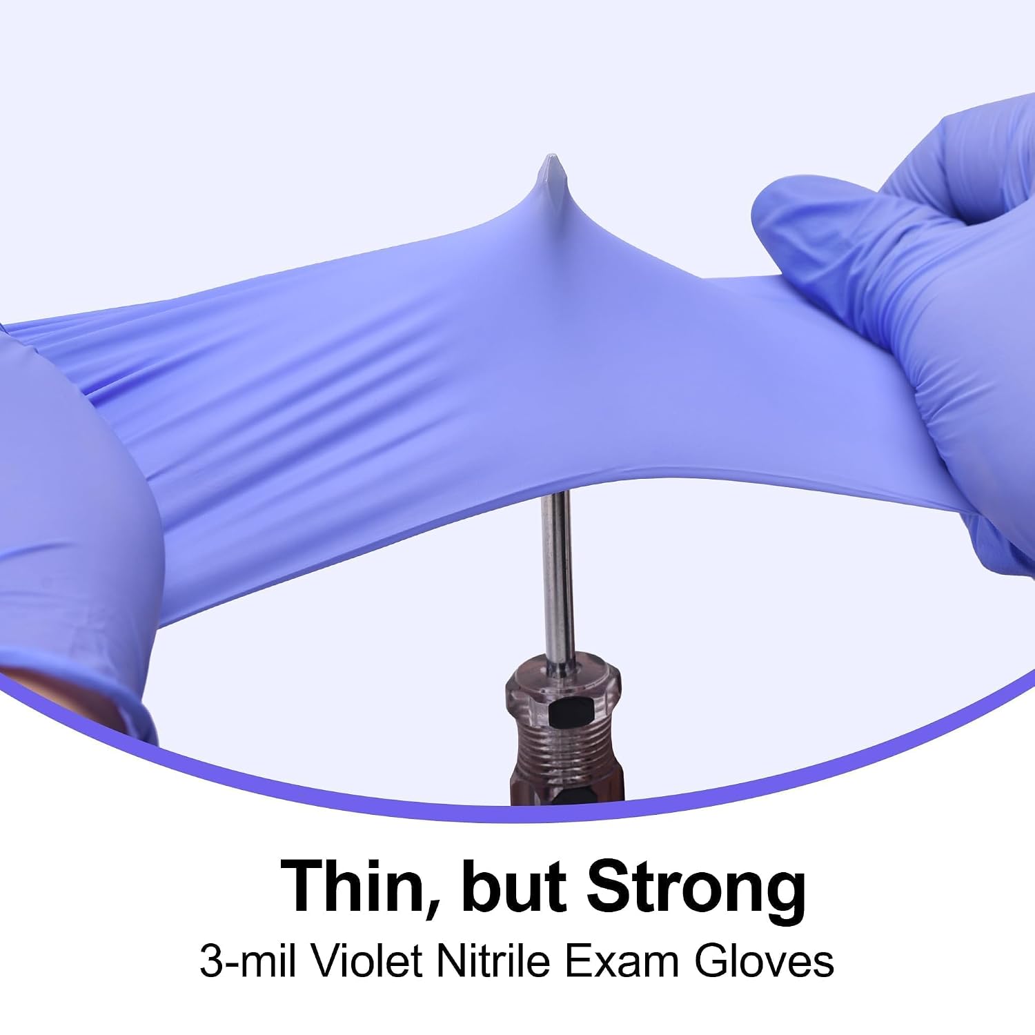 Thumbnail 5 de SwiftGrip Nitrile Exam Gloves 3mil Large