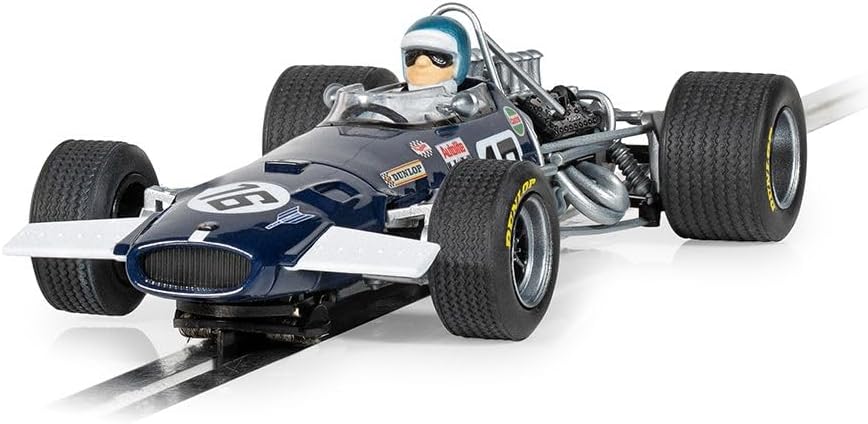 Thumbnail 2 de Scalextric Cars - C4521 Brabham BT26 (Piers Courage, Monaco GP 1969) 1:32 Slot Car