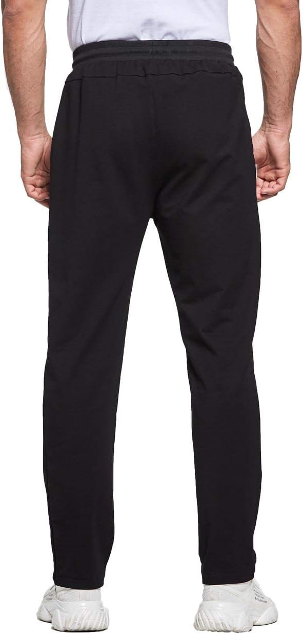 Detalle 2 de Tansozer Mens Slim Fit Joggers with Zip Pockets (Drawstring Waist)