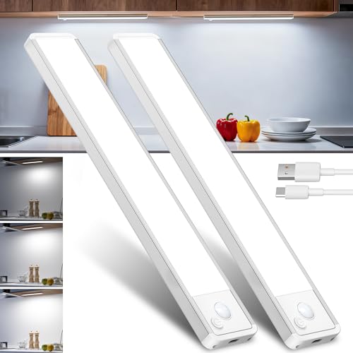 GWULC Luce LED Sottopensile Cucina Luci - Armadio Lampada Sensore Movimento