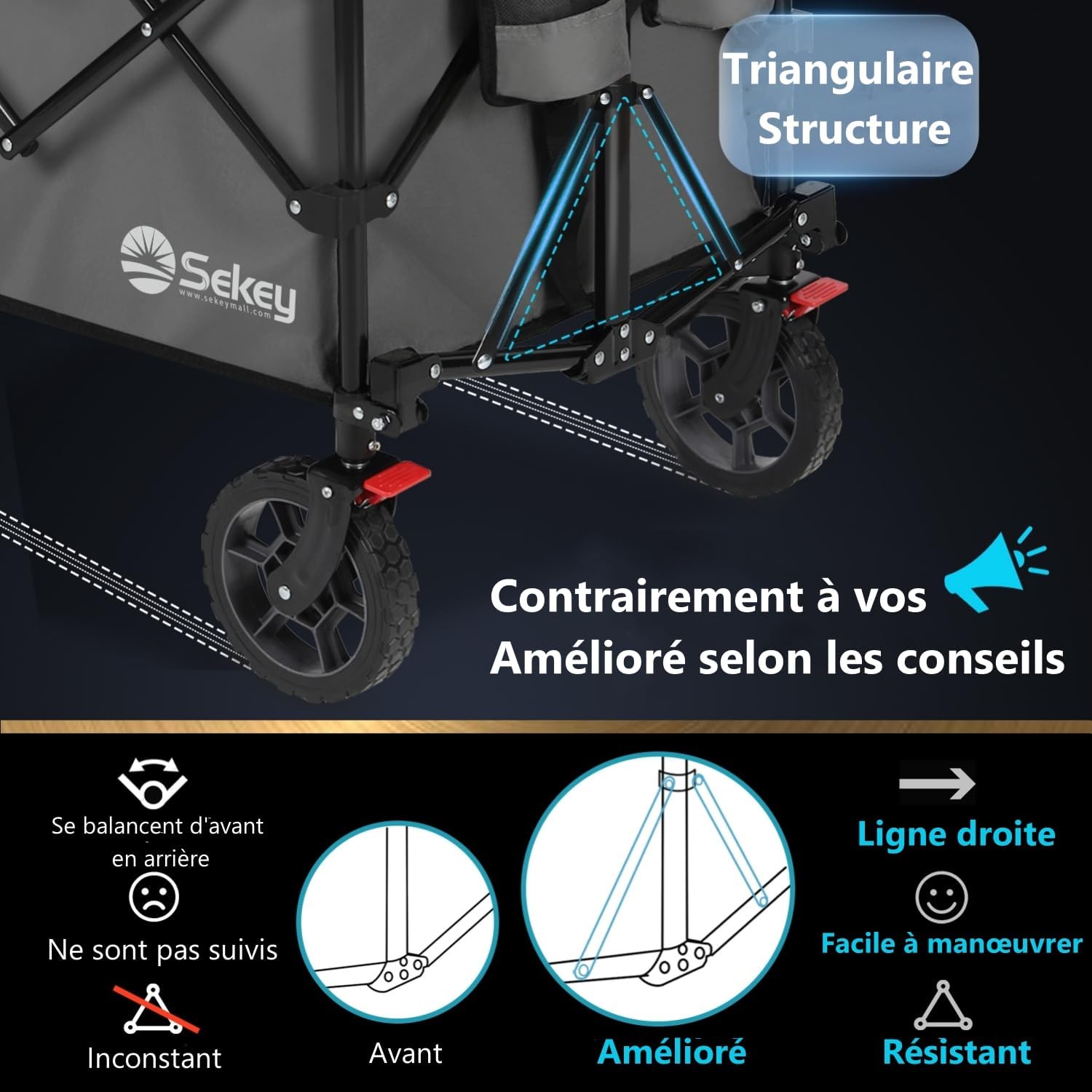 Thumbnail 4 de Sekey XXL Plus Chariot Jardin 200L