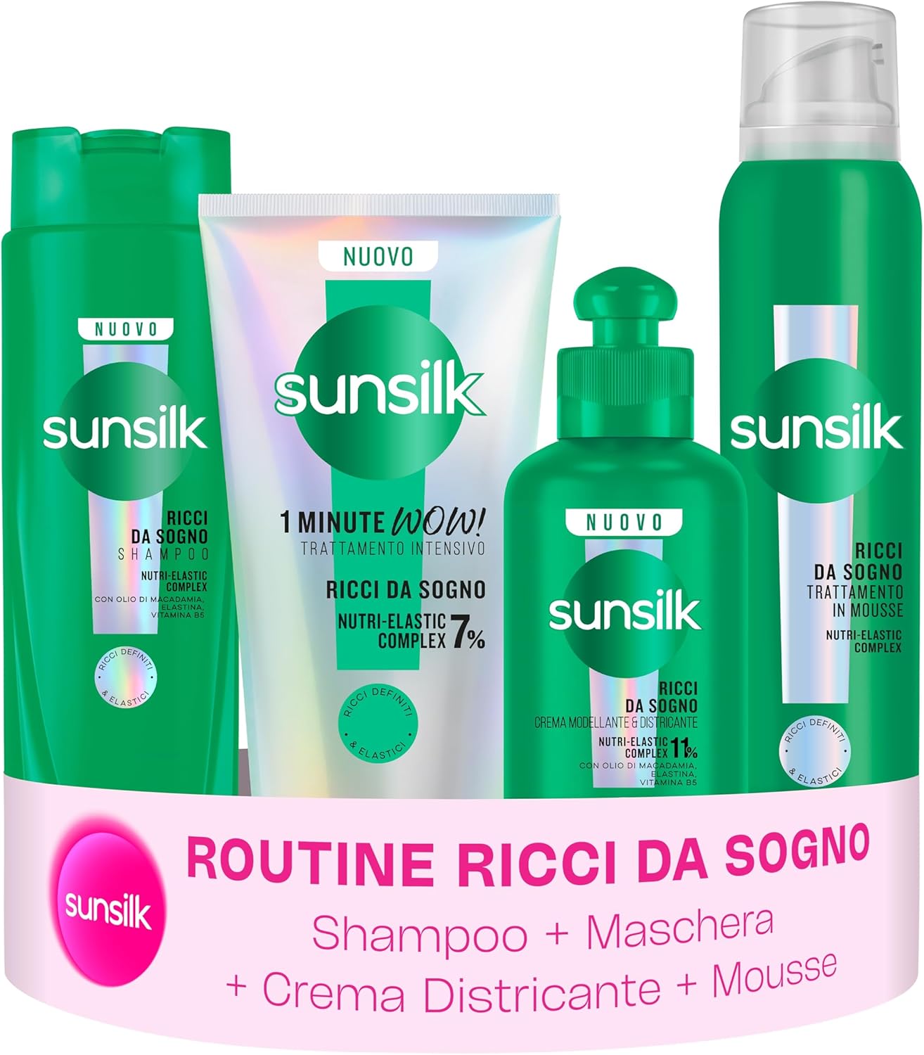 Thumbnail 6 de Sunsilk Kit Liscio Perfetto: shampoo, maschera 1 Minute WOW, spray termoprotettore e olio styling per capelli lisci