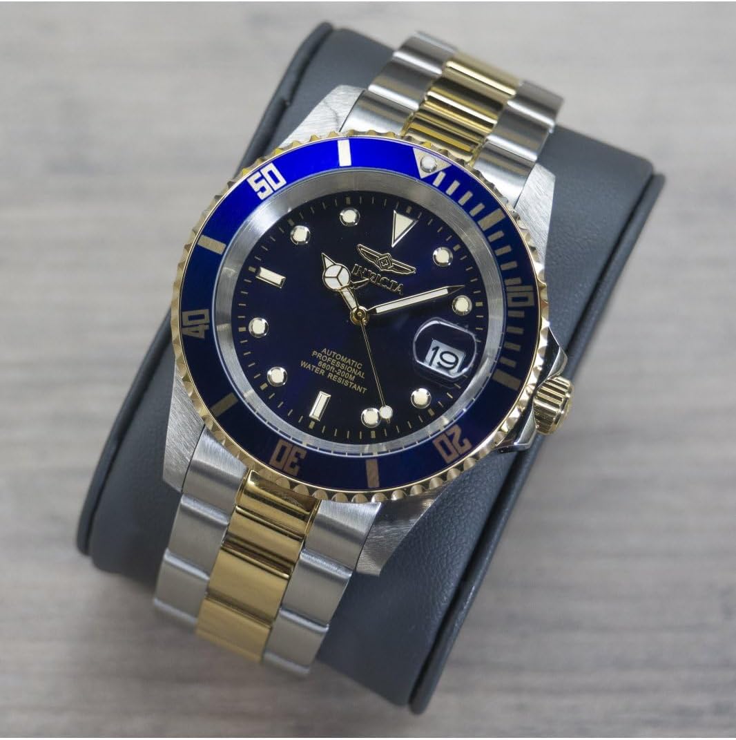 Thumbnail 3 de Invicta Pro Diver 8928OBXL : montre homme à mouvement automatique en acier inoxydable, cadran bleu (43 mm)