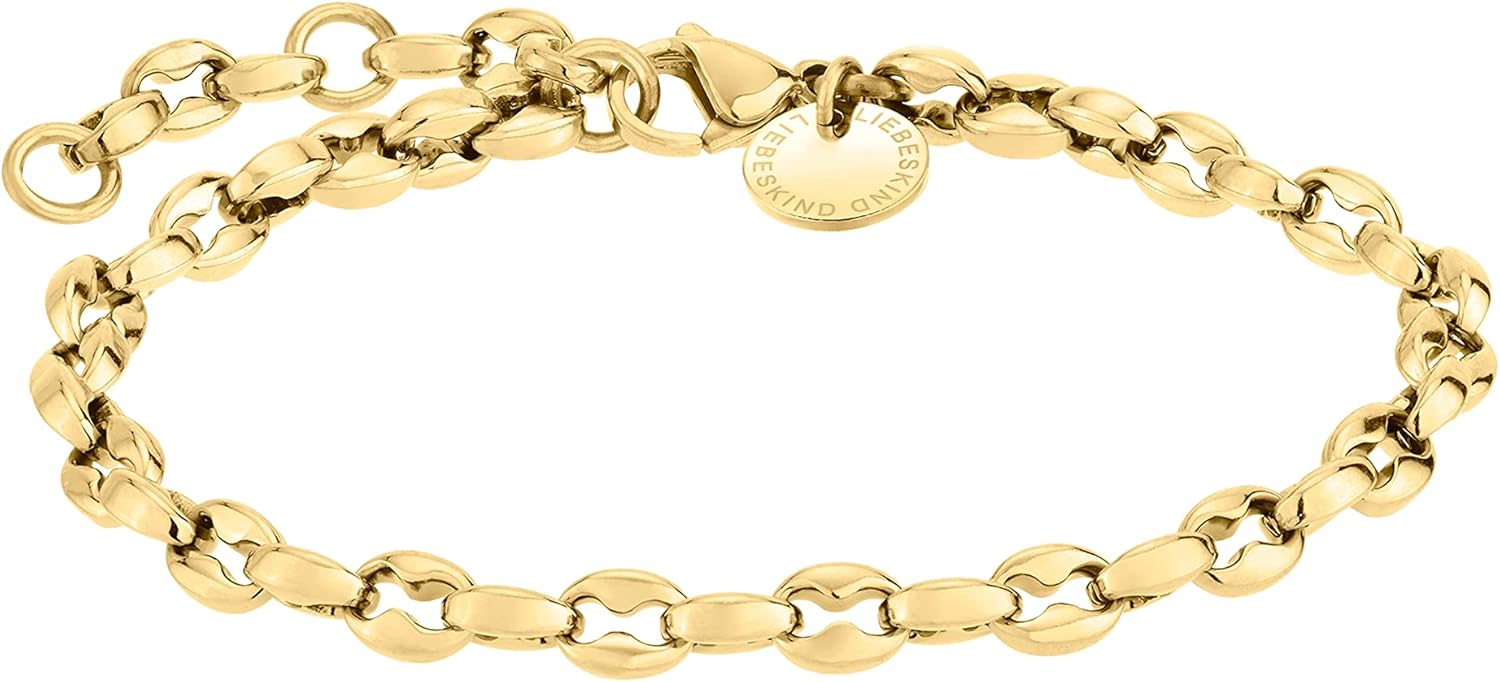 Thumbnail 6 de LIEBESKIND BERLIN Damen-Armband aus poliertem Edelstahl – modern, alltagstauglich (Länge 20 cm)