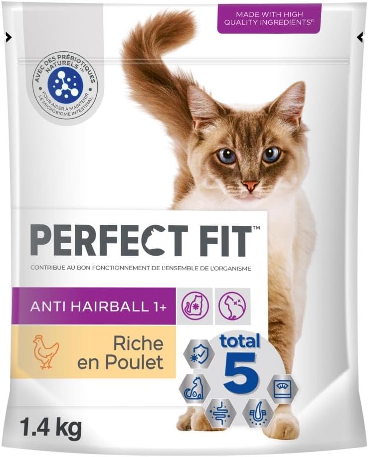 Detalle de PERFECT FIT Adulte 1+ Croquettes pour chat adulte – Pour chat stérilisé, 1,4 kg (lot de 5)