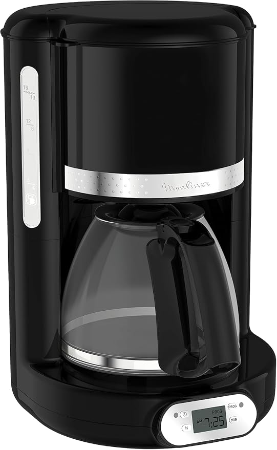 Detalle de Moulinex Soleil Cafetera Filtro 1.25L ☕ Programable y Caliente